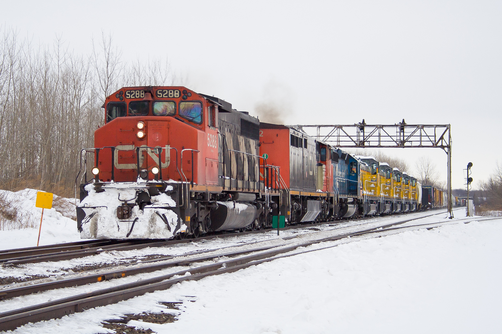 CSXT Q633 @ Chili, NY